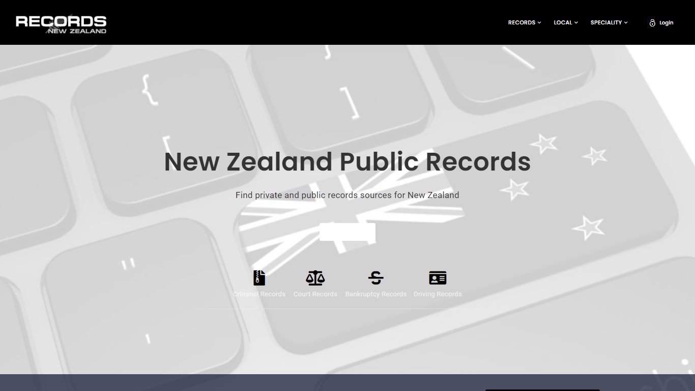 Records NZ | Online Public Records for New Zealand